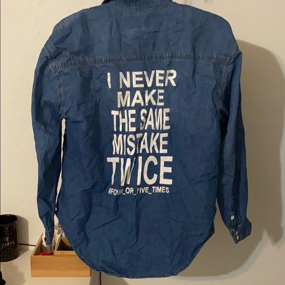 Button Up Jean Jacket - Picture 2 of 4